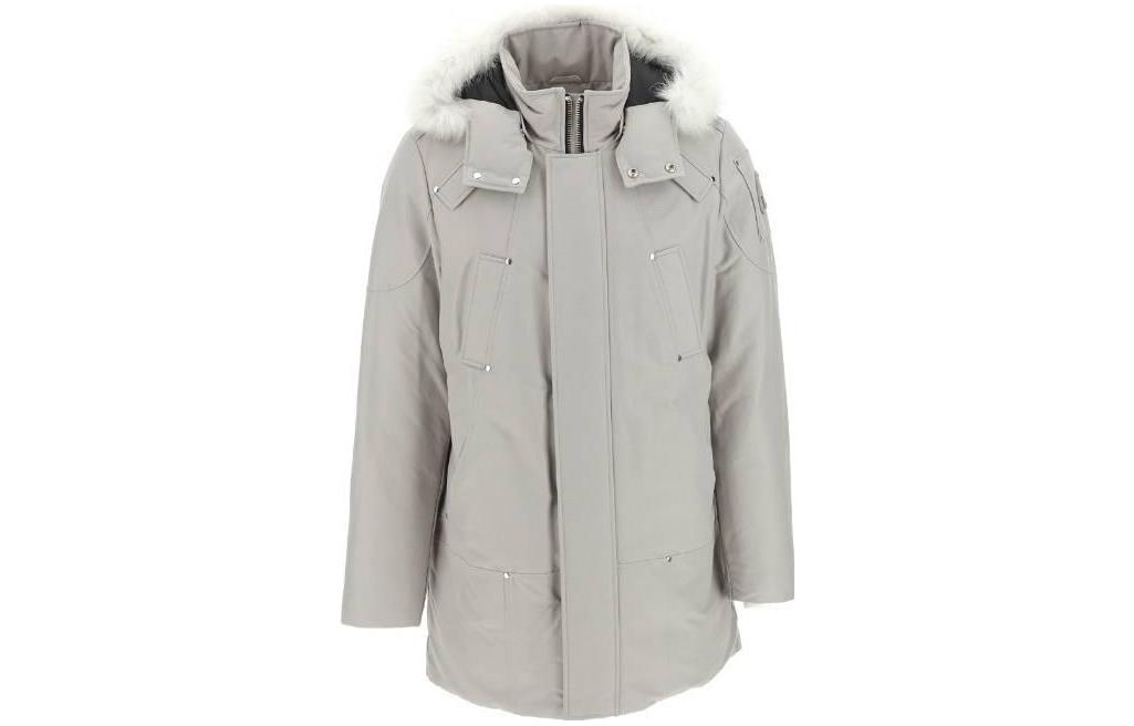 Moose Knuckles Утепленная парка с капюшоном и меховой отделкой, Gray
Moose Knuckles Утепленная парка с капюшоном и меховой отделкой, Gray