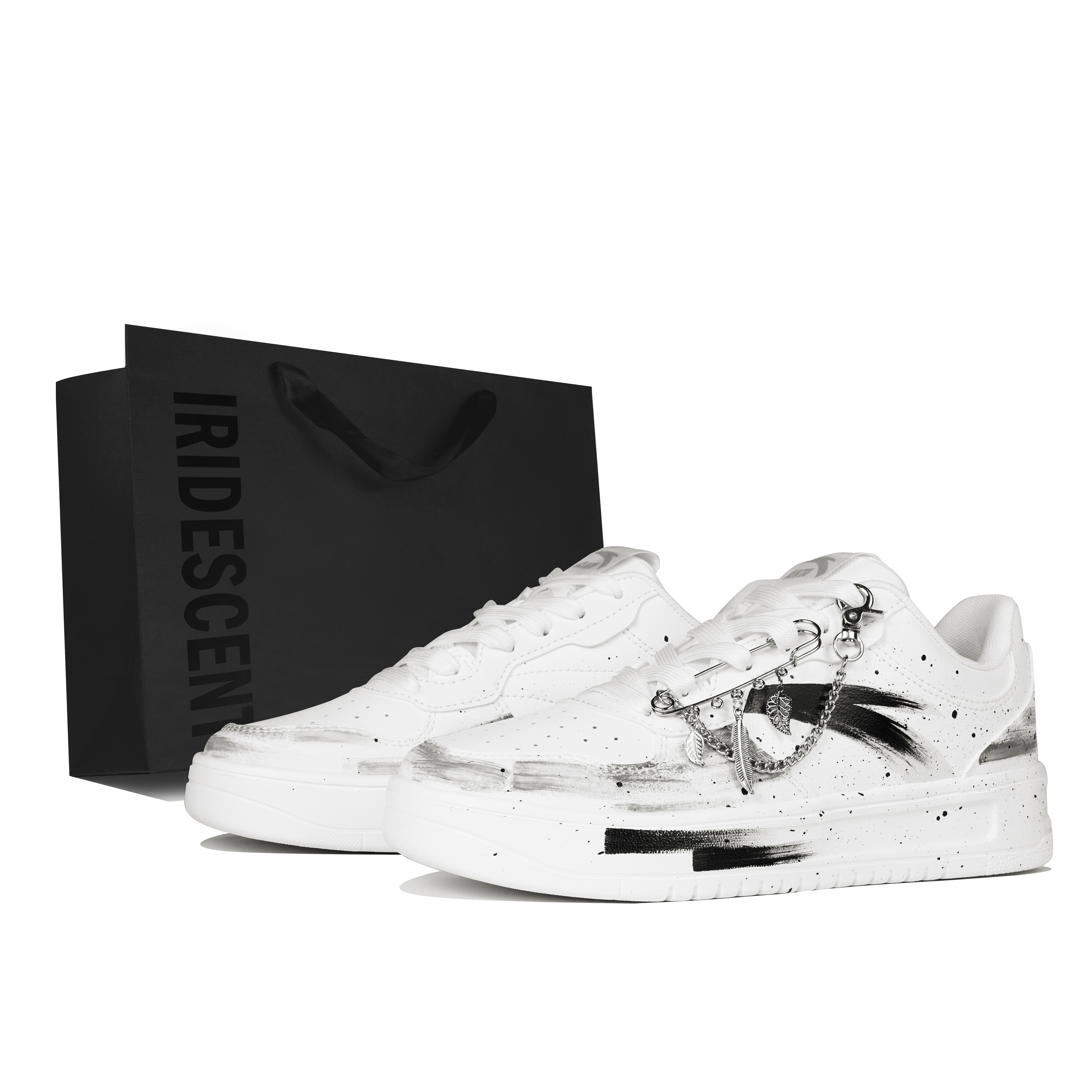 ANTA Кроссовки для скейтбординга с нескользящей амортизацией и износостойкостью, мужские, белые, черные
ANTA Кроссовки для скейтбординга с нескользящей амортизацией и износостойкостью, мужские, белые, черные