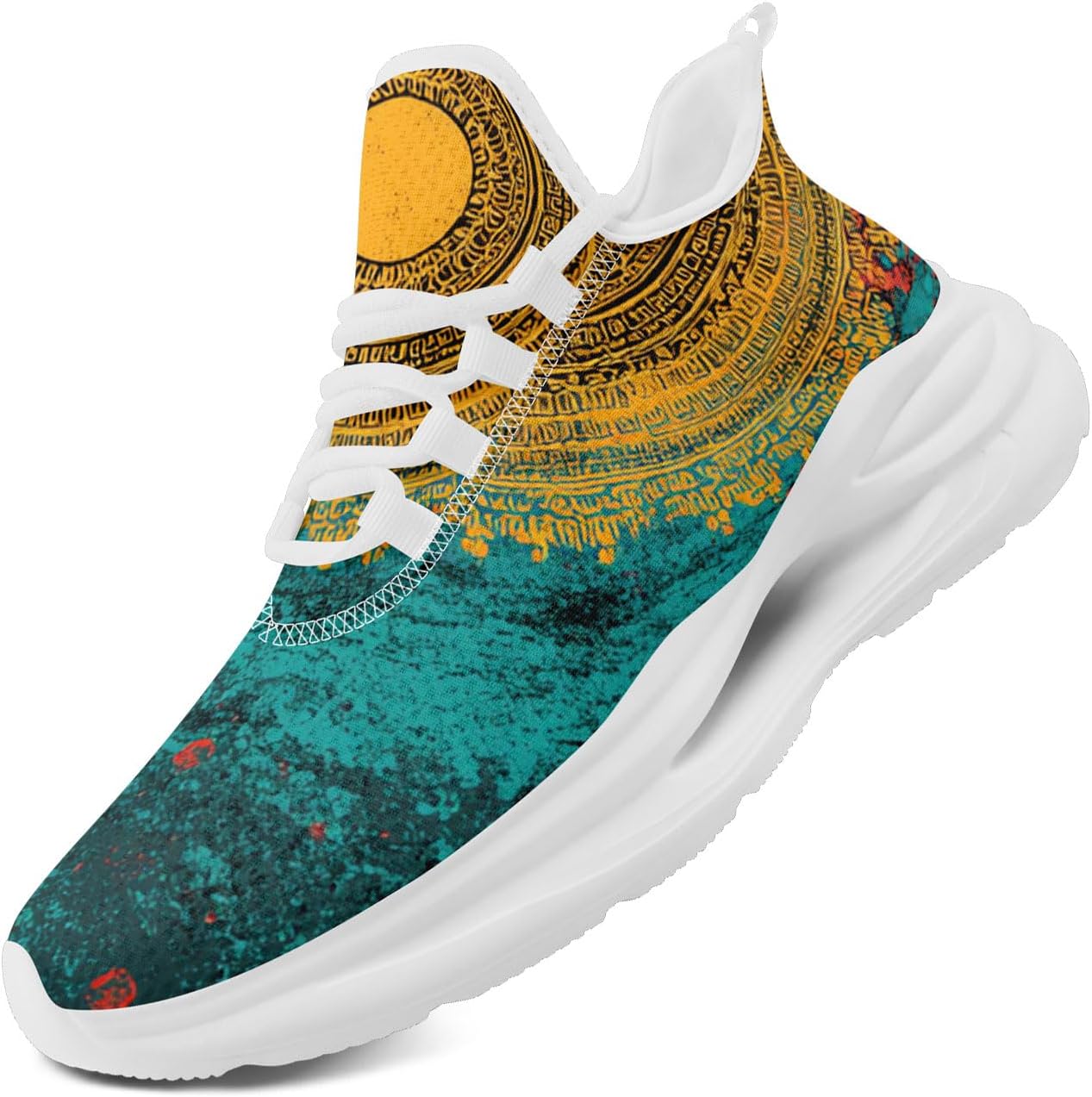 Легкие кроссовки AWSOLE с принтом Солнце, Луна, Звезда для женщин и мужчин, дышащая сетка, для бега и ходьбы, модные, комфортные тренировочные, белый/синий/зеленый/коричневый
Легкие кроссовки AWSOLE с принтом Солнце, Луна, Звезда для женщин и мужчин, дышащая сетка, для бега и ходьбы, модные, комфортные тренировочные, белый/синий/зеленый/коричневый