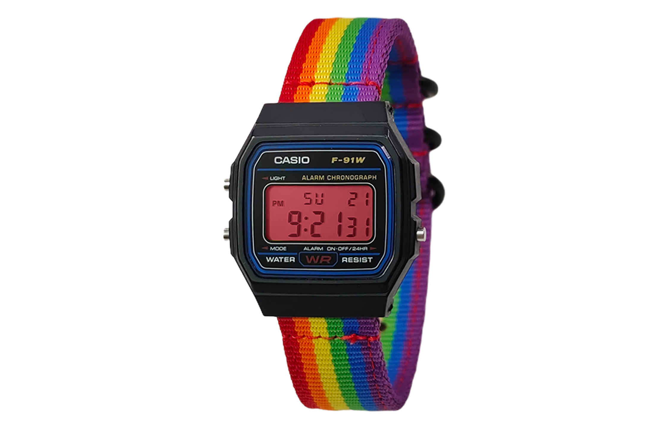 CASIO Мужские часы Retrofit Series с кварцевым механизмом и нейлоновым ремешком, черный циферблат
CASIO Мужские часы Retrofit Series с кварцевым механизмом и нейлоновым ремешком, черный циферблат