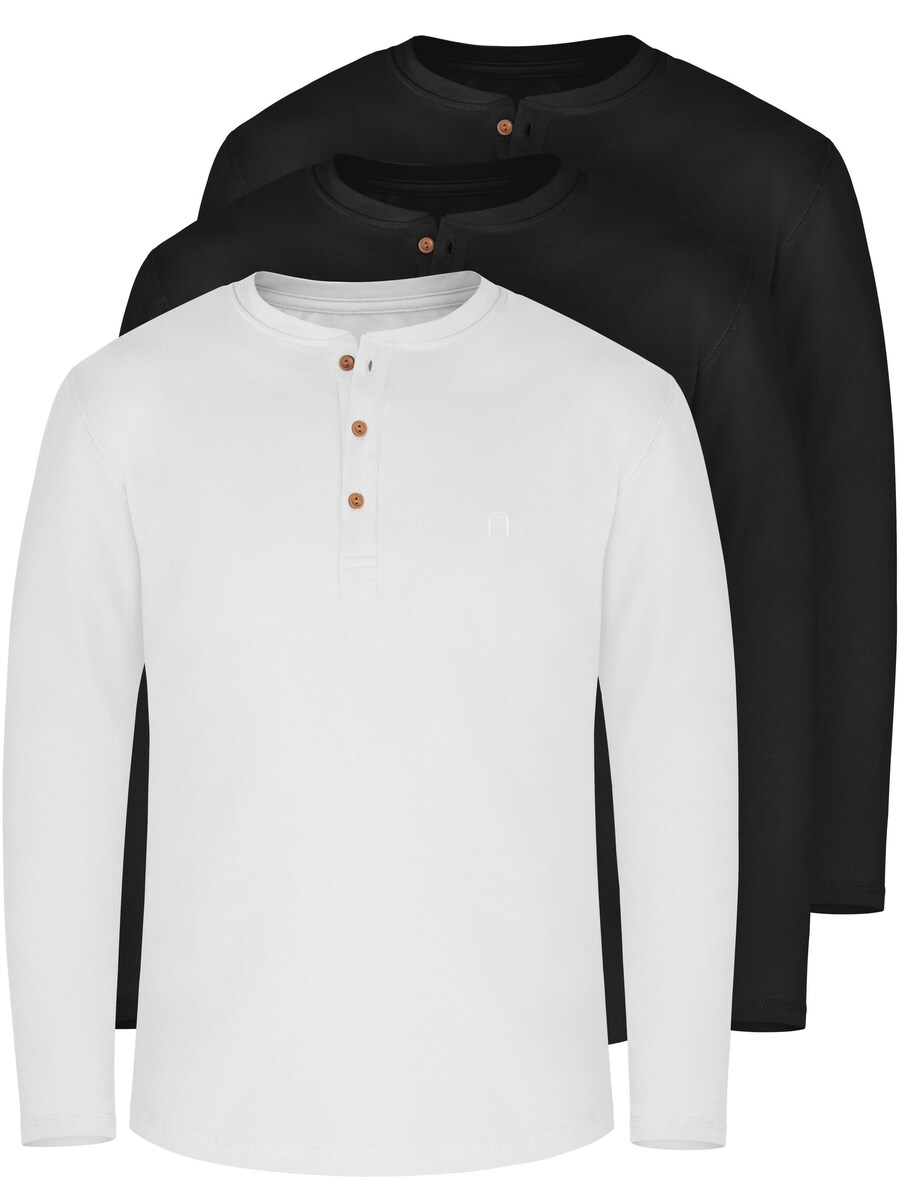 Рубашка normani Neuville, черный/белый
Рубашка normani Neuville, черный/белый