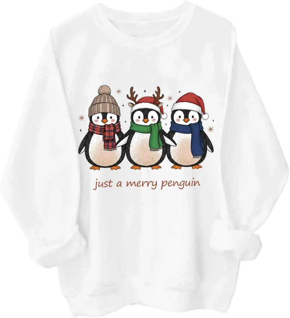 Толстовка с милым пингвином, праздничный худи для женщин и мужчин LNDOCAI
Толстовка с милым пингвином, праздничный худи для женщин и мужчин LNDOCAI