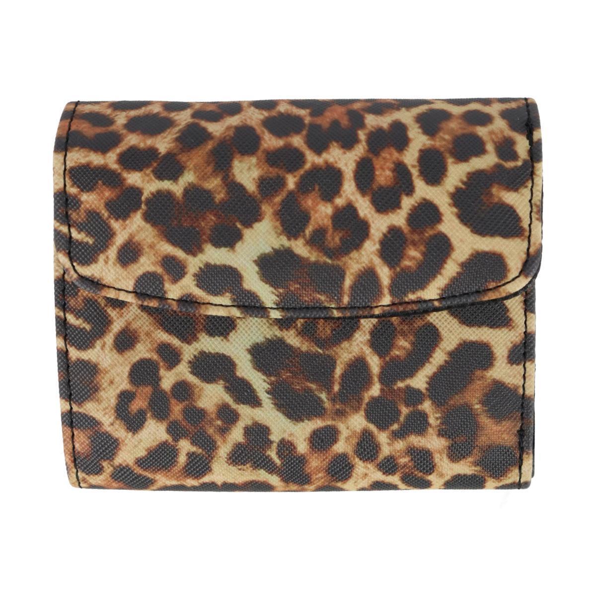 Стильный и красочный женский мини-кошелек тройного сложения Julia Buxton, цвет leopard
Стильный и красочный женский мини-кошелек тройного сложения Julia Buxton, цвет leopard