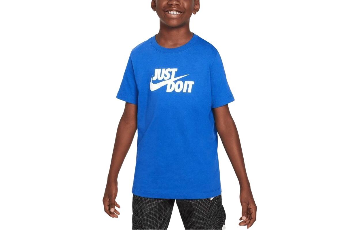 Детская футболка Nike, синий 
Детская футболка Nike, синий