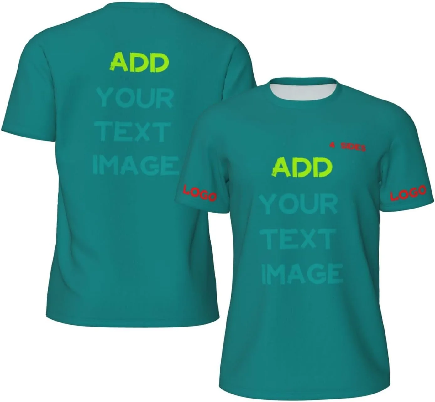 Футболка Custom с принтом на 4 сторонах
Футболка Custom с принтом на 4 сторонах