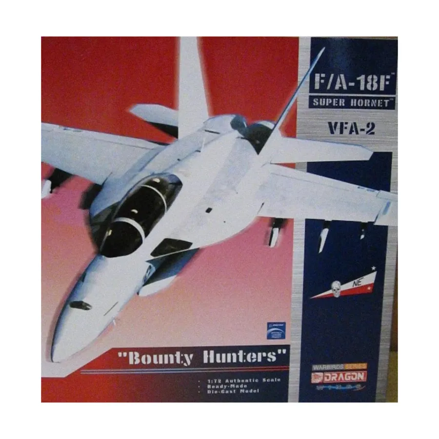 F/A-18F Super Hornet — VFA-12 «Охотники за головами», Dragon Models - Warbirds Series (1:144)
F/A-18F Super Hornet — VFA-12 «Охотники за головами», Dragon Models - Warbirds Series (1:144)