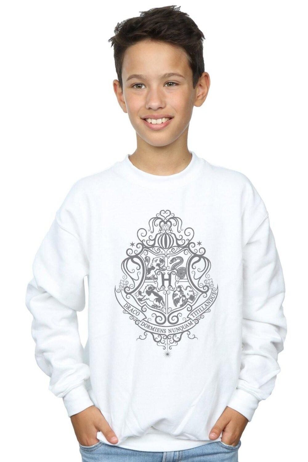 Толстовка с гербом Хогвартса Драко Дормиенса Harry Potter, белый
Толстовка с гербом Хогвартса Драко Дормиенса Harry Potter, белый