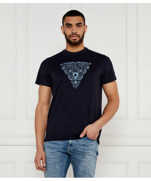 Футболка Regular fit Guess Jeans, синий 
Футболка Regular fit Guess Jeans, синий