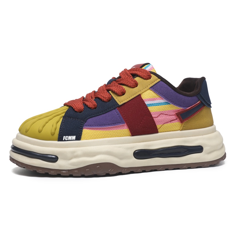 Противоскользящие и дышащие детские кроссовки для скейтбординга для подростков FCMM, хаки 
Противоскользящие и дышащие детские кроссовки для скейтбординга для подростков FCMM, хаки