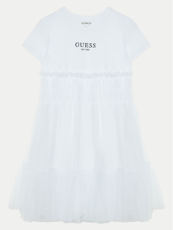 Элегантное платье обычного кроя J5RK18 K6YW0 Guess, белый
Элегантное платье обычного кроя J5RK18 K6YW0 Guess, белый