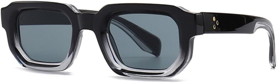 Модные солнцезащитные очки с заклепками для женщин, солнцезащитные очки UV400 в стиле ретро с градиентом, мужские солнцезащитные очки в стиле панк TYUVIVO, Black Blue Grey
Модные солнцезащитные очки с заклепками для женщин, солнцезащитные очки UV400 в стиле ретро с градиентом, мужские солнцезащитные очки в стиле панк TYUVIVO, Black Blue Grey