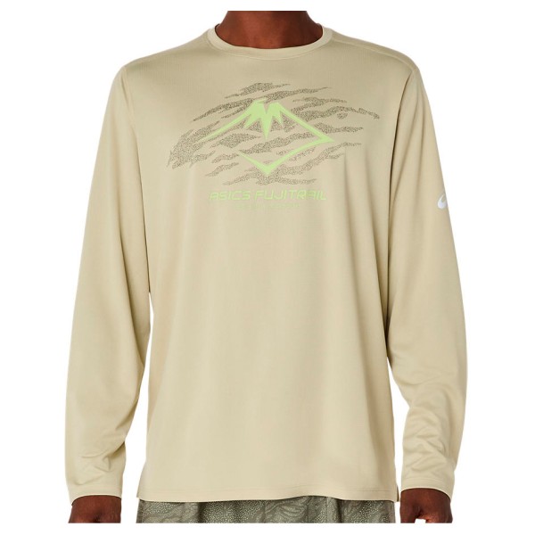 Футболка с логотипом Fujitrail и длинным рукавом для бега Asics, хаки
Футболка с логотипом Fujitrail и длинным рукавом для бега Asics, хаки