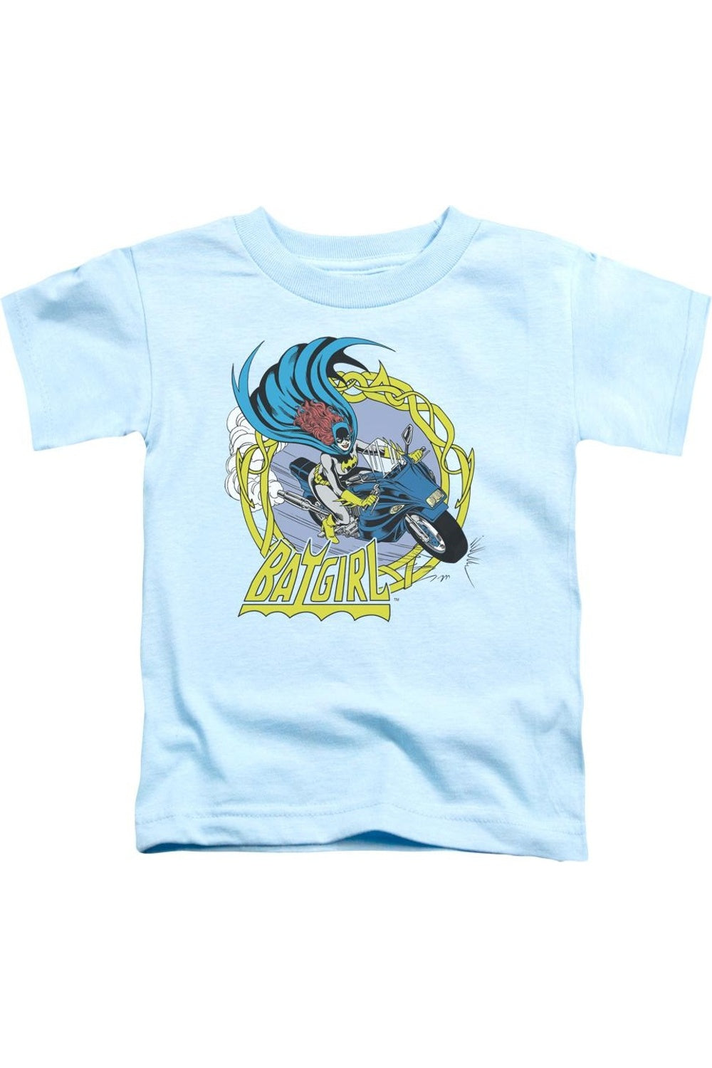 Футболка с коротким рукавом для малышей Batgirl Motorcycle от DC Comics Gildan, светло-голубой
Футболка с коротким рукавом для малышей Batgirl Motorcycle от DC Comics Gildan, светло-голубой