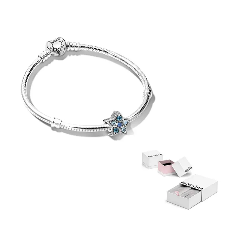 Женский браслет-цепочка Shining Star & Heart Snake Pandora
Женский браслет-цепочка Shining Star & Heart Snake Pandora