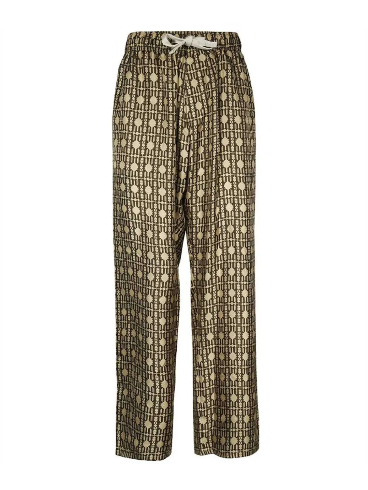 Шелковые пижамные штаны Palm Angels, нейтральный
Шелковые пижамные штаны Palm Angels, нейтральный