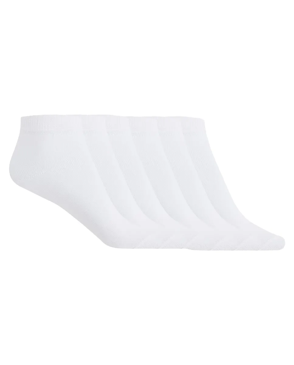 В упаковке 6 пар однотонных хлопковых носков Punto Blanco, белый
В упаковке 6 пар однотонных хлопковых носков Punto Blanco, белый