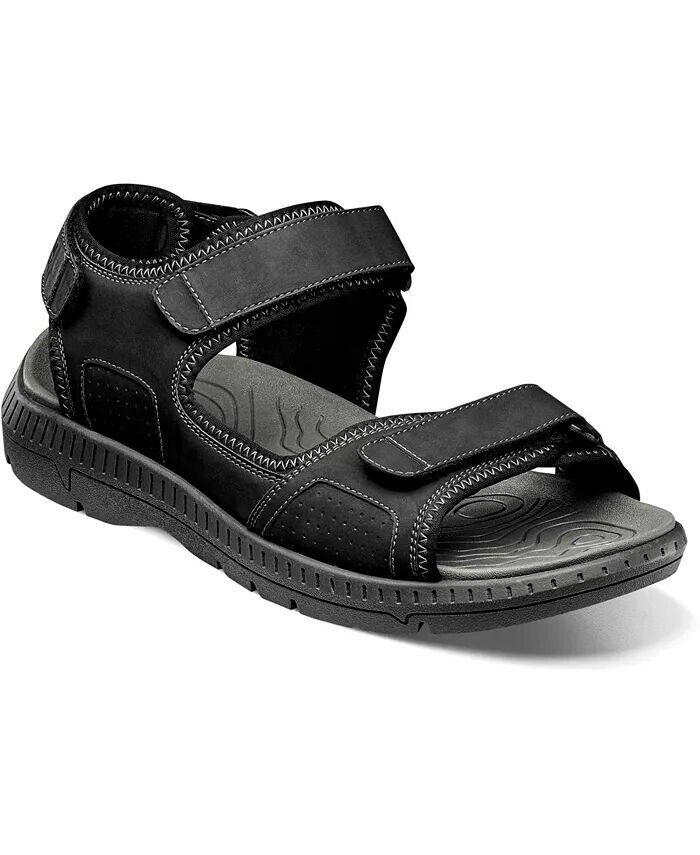 Мужские сандалии Laguna River с тремя ремешками Nunn Bush, черный
Мужские сандалии Laguna River с тремя ремешками Nunn Bush, черный