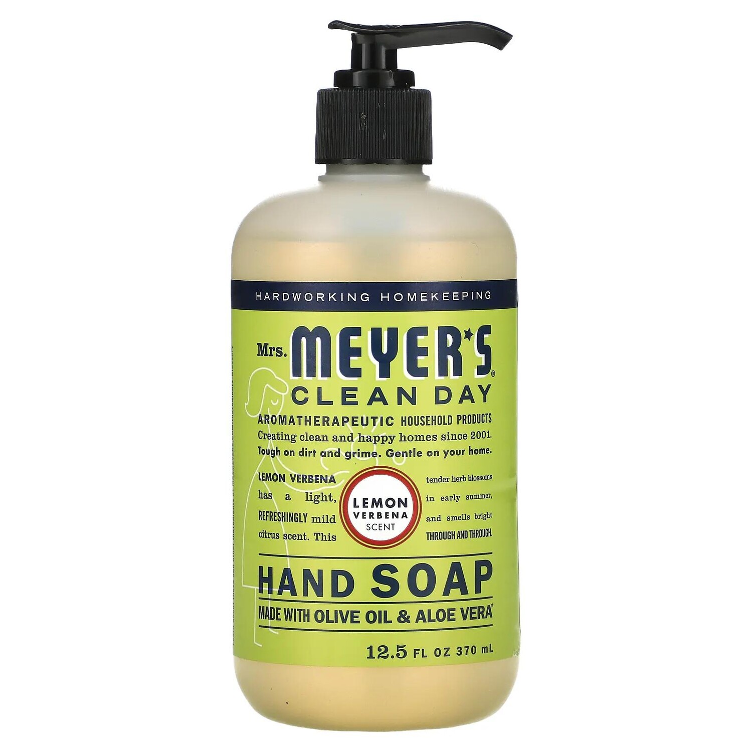 Mrs. Meyers Clean Day Hand Soap Lemon Verbena Scent 12.5 fl oz (370 ml)
Mrs. Meyers Clean Day Hand Soap Lemon Verbena Scent 12.5 fl oz (370 ml)