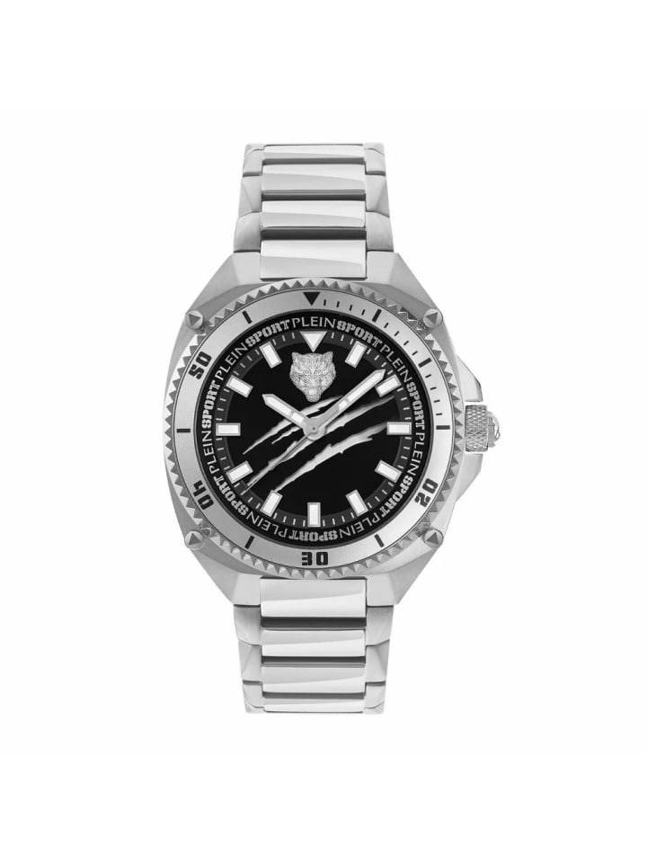 Plein Sport Мужские аналоговые часы серебристого цвета
Plein Sport Мужские аналоговые часы серебристого цвета