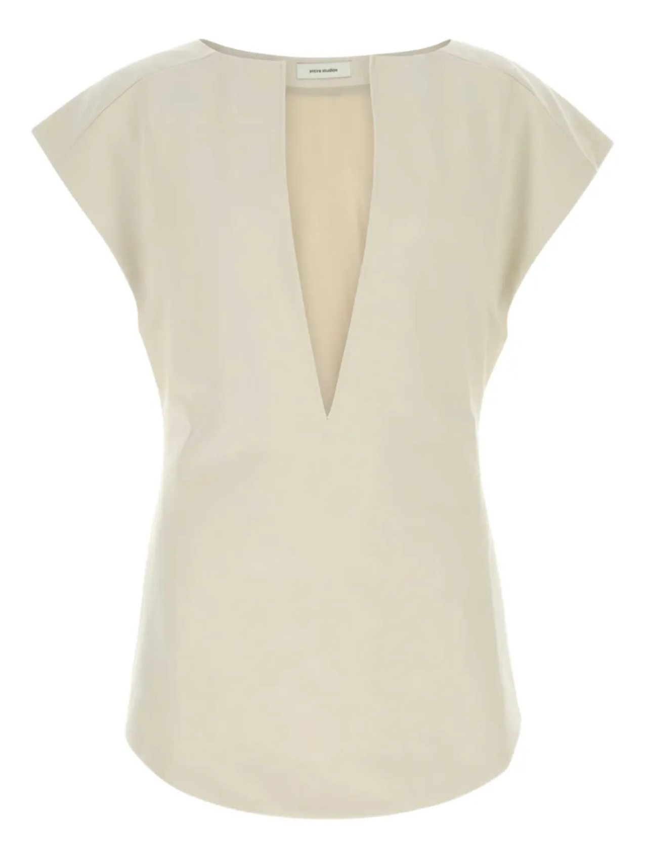 ENTIRE STUDIOS топ с V-образным вырезом, нейтральный
ENTIRE STUDIOS топ с V-образным вырезом, нейтральный