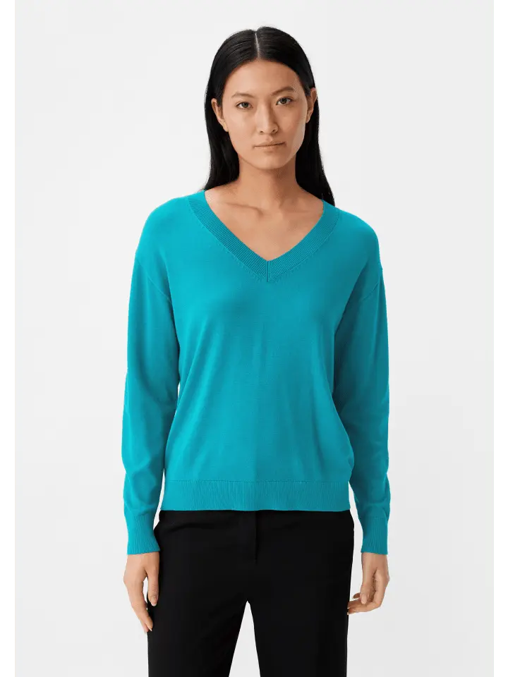 Пуловер comma, синий
Пуловер comma, синий