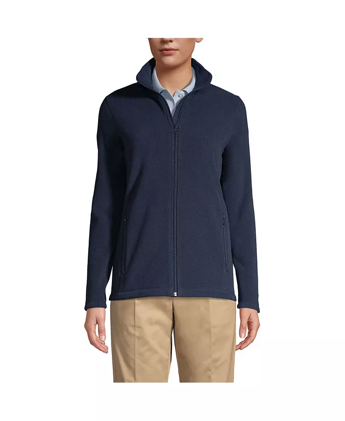 Женская флисовая куртка средней плотности на молнии Lands' End, синий
Женская флисовая куртка средней плотности на молнии Lands' End, синий