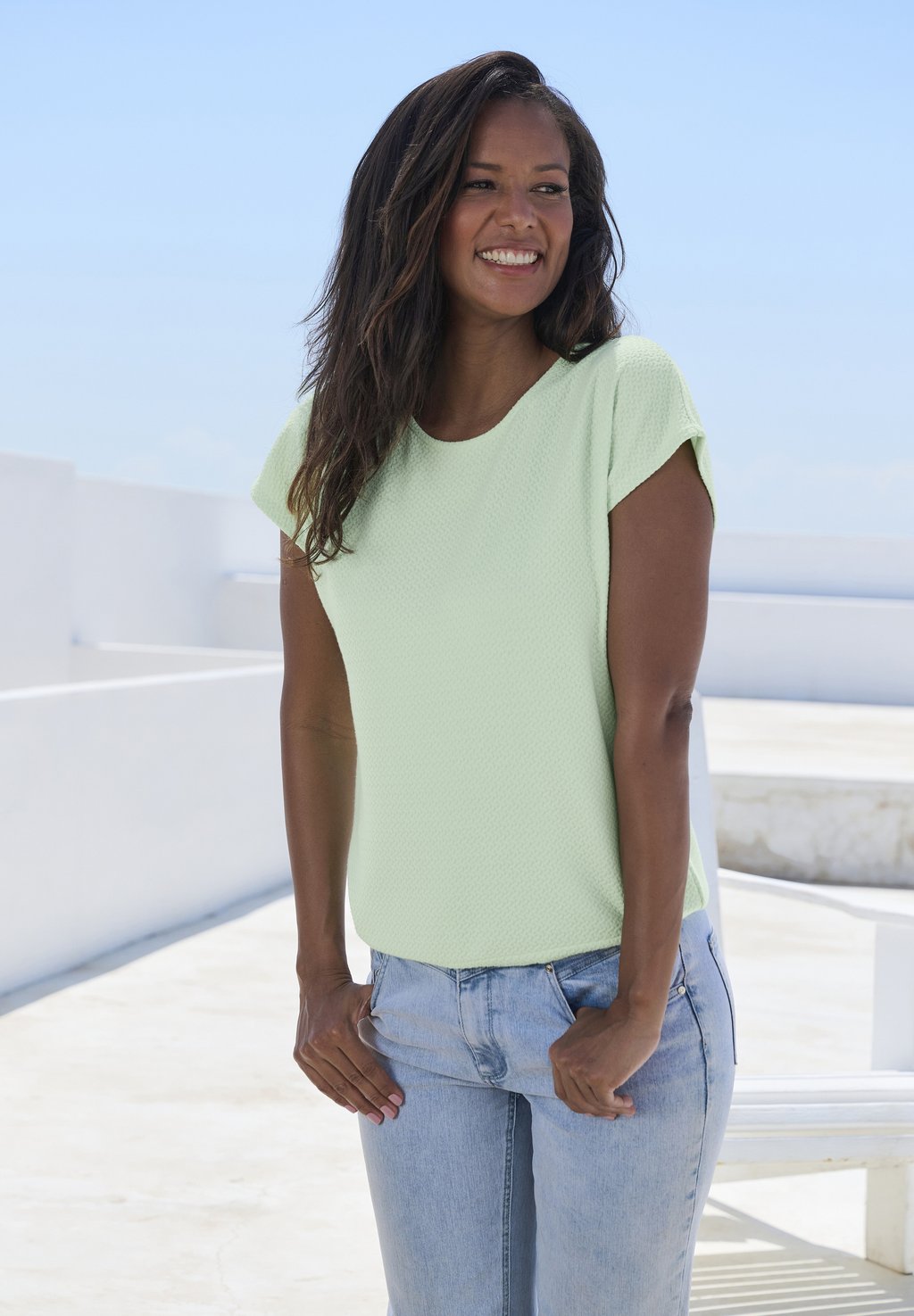 Базовая футболка Vivance, зеленый
Базовая футболка Vivance, зеленый