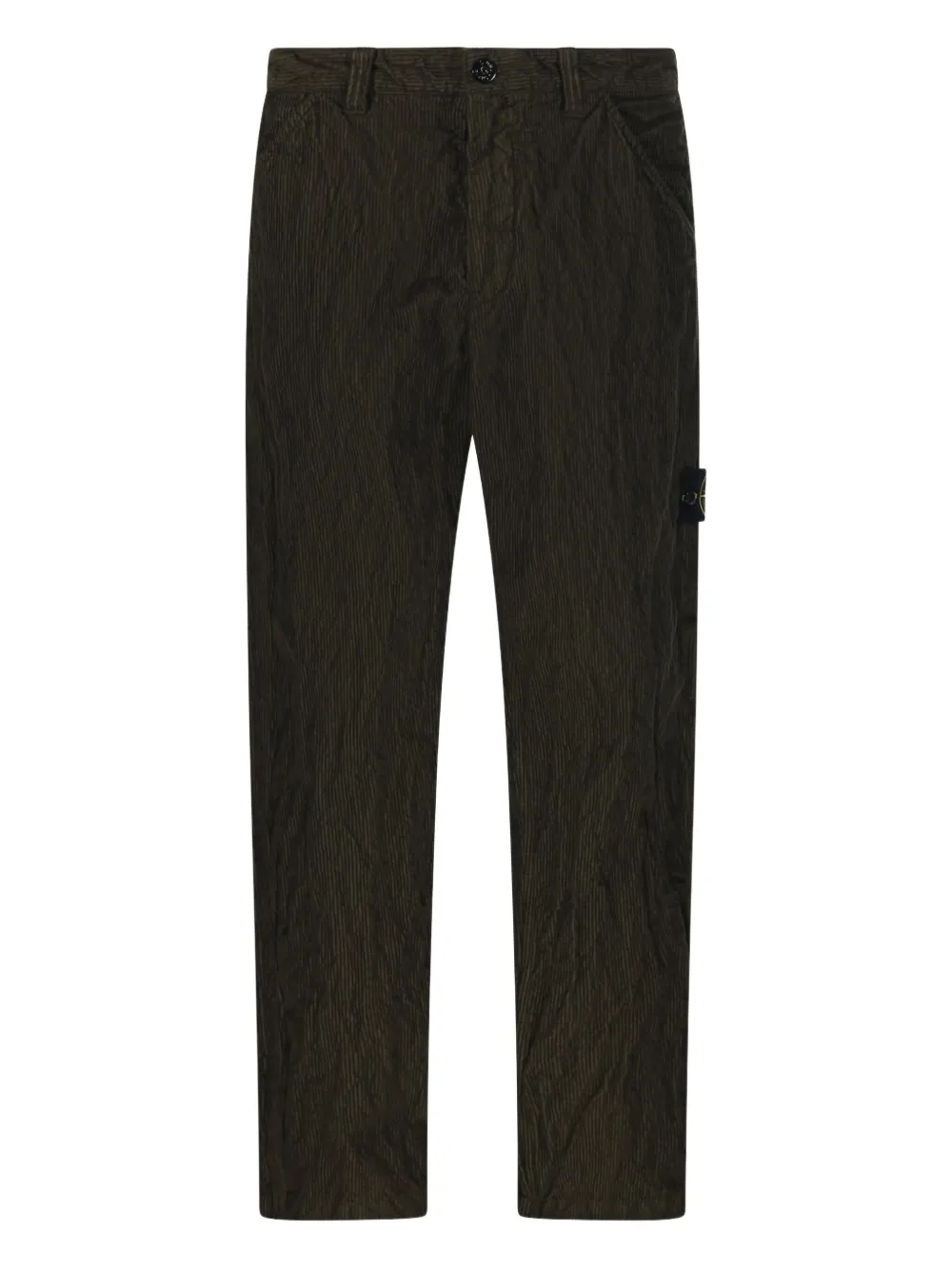 Вельветовые брюки с накладным карманом Stone Island, зеленый
Вельветовые брюки с накладным карманом Stone Island, зеленый