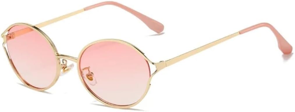 Солнцезащитные очки с защитой UV400 | Круглые металлические, прозрачные, в стиле панк | для женщин и мужчин, для занятий спортом на открытом воздухе и вождения LXLHWN, Golden Pink Gradient
Солнцезащитные очки с защитой UV400 | Круглые металлические, прозрачные, в стиле панк | для женщин и мужчин, для занятий спортом на открытом воздухе и вождения LXLHWN, Golden Pink Gradient