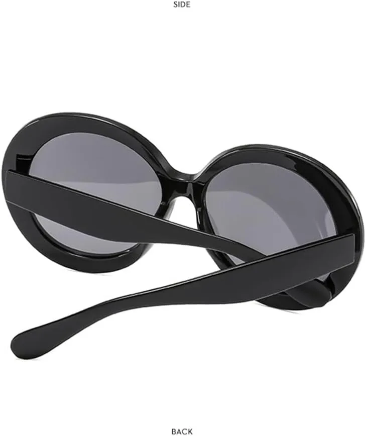 Женские большие круглые солнцезащитные очки для мужчин, цветная оправа, прозрачные градиентные солнцезащитные очки с защитой от УФ-излучения UV400 VFDHN, 2
Женские большие круглые солнцезащитные очки для мужчин, цветная оправа, прозрачные градиентные солнцезащитные очки с защитой от УФ-излучения UV400 VFDHN, 2