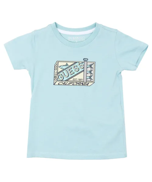 Футболка Regular fit Guess, голубой
Футболка Regular fit Guess, голубой