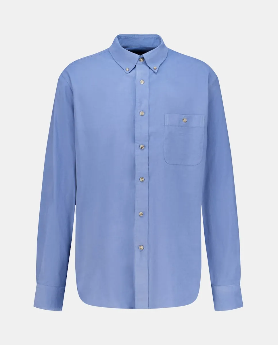 Рубашка из вельвета с длинным рукавом, однотонная Dustin, светло-голубой
Рубашка из вельвета с длинным рукавом, однотонная Dustin, светло-голубой