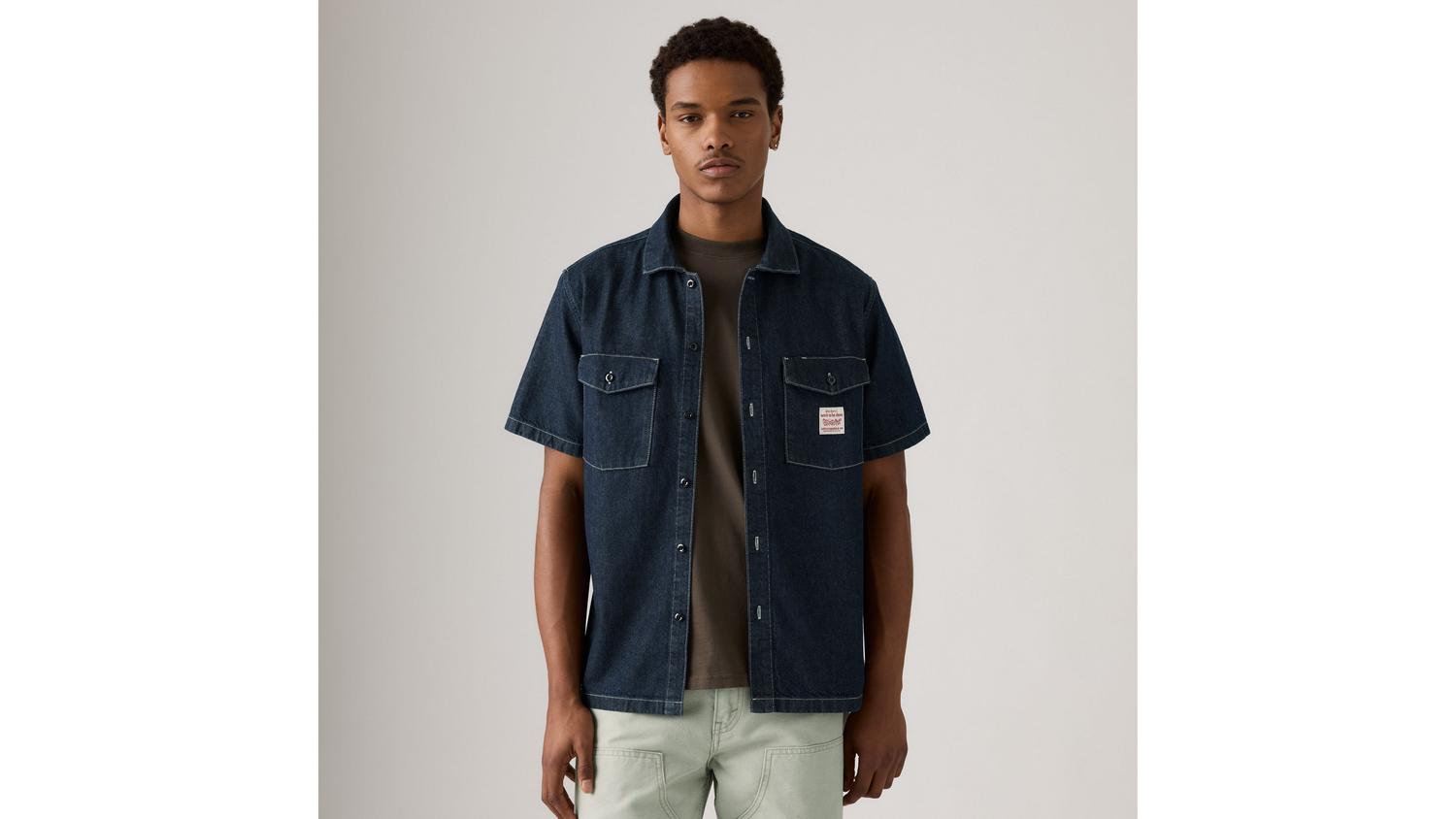 Рубашка рабочая с коротким рукавом Levi's, Rinse Work Repeat - Dark Wash
Рубашка рабочая с коротким рукавом Levi's, Rinse Work Repeat - Dark Wash