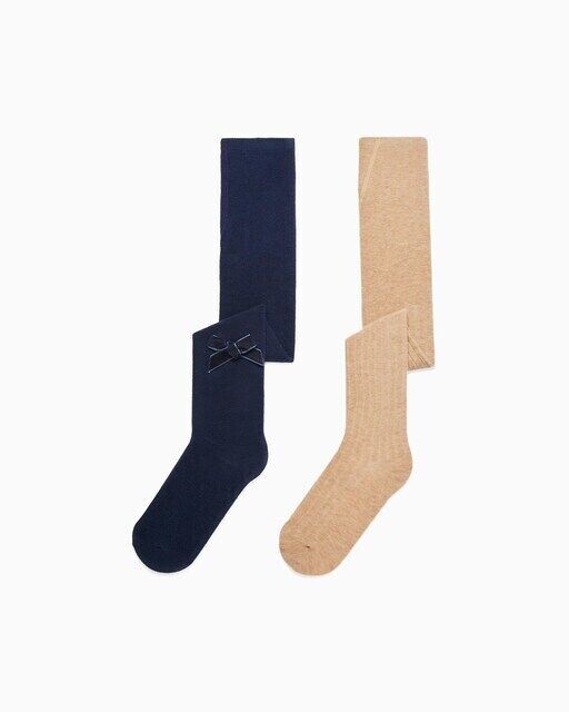 Комплект трикотажных колготок для девочек с бархатными/ребристыми бантиками Zippy, мультиколор
Комплект трикотажных колготок для девочек с бархатными/ребристыми бантиками Zippy, мультиколор