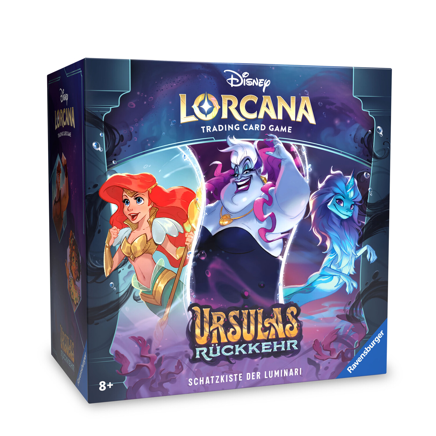 Disney Lorcana Treasure Chest of the Luminari — Коллекционная карточная игра Возвращение Урсулы
Disney Lorcana Treasure Chest of the Luminari — Коллекционная карточная игра Возвращение Урсулы