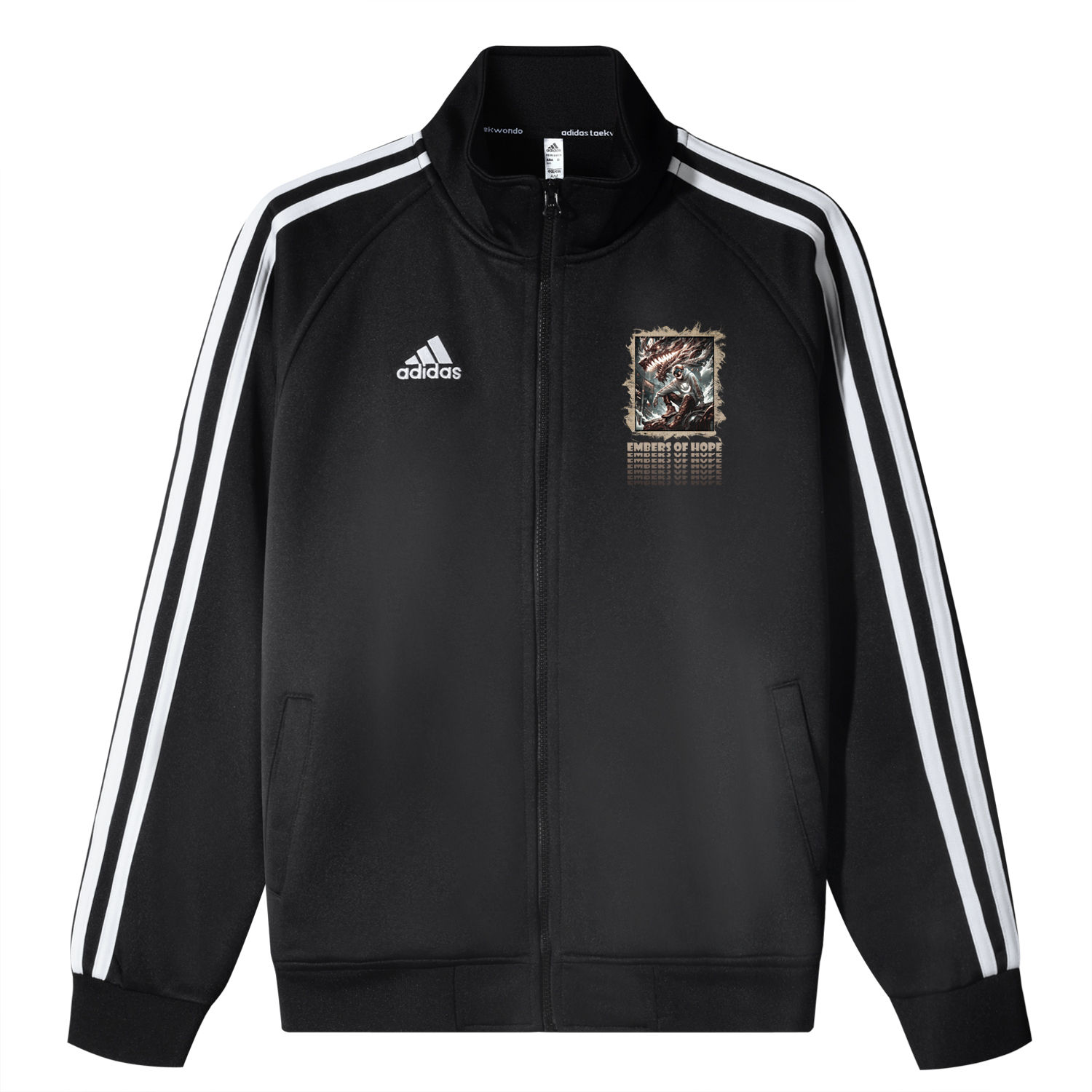 Adidas Унисекс куртка 3-Stripes черная, Black
Adidas Унисекс куртка 3-Stripes черная, Black