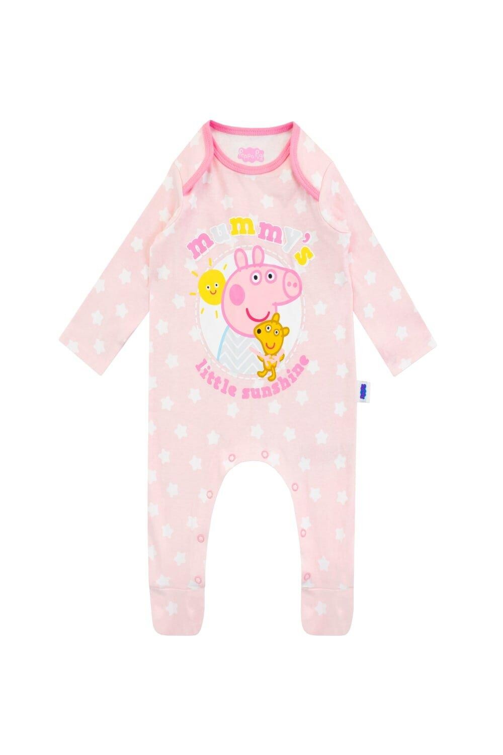 Детский комбинезон Mummy's Little Sunshine Peppa Pig, розовый
Детский комбинезон Mummy's Little Sunshine Peppa Pig, розовый