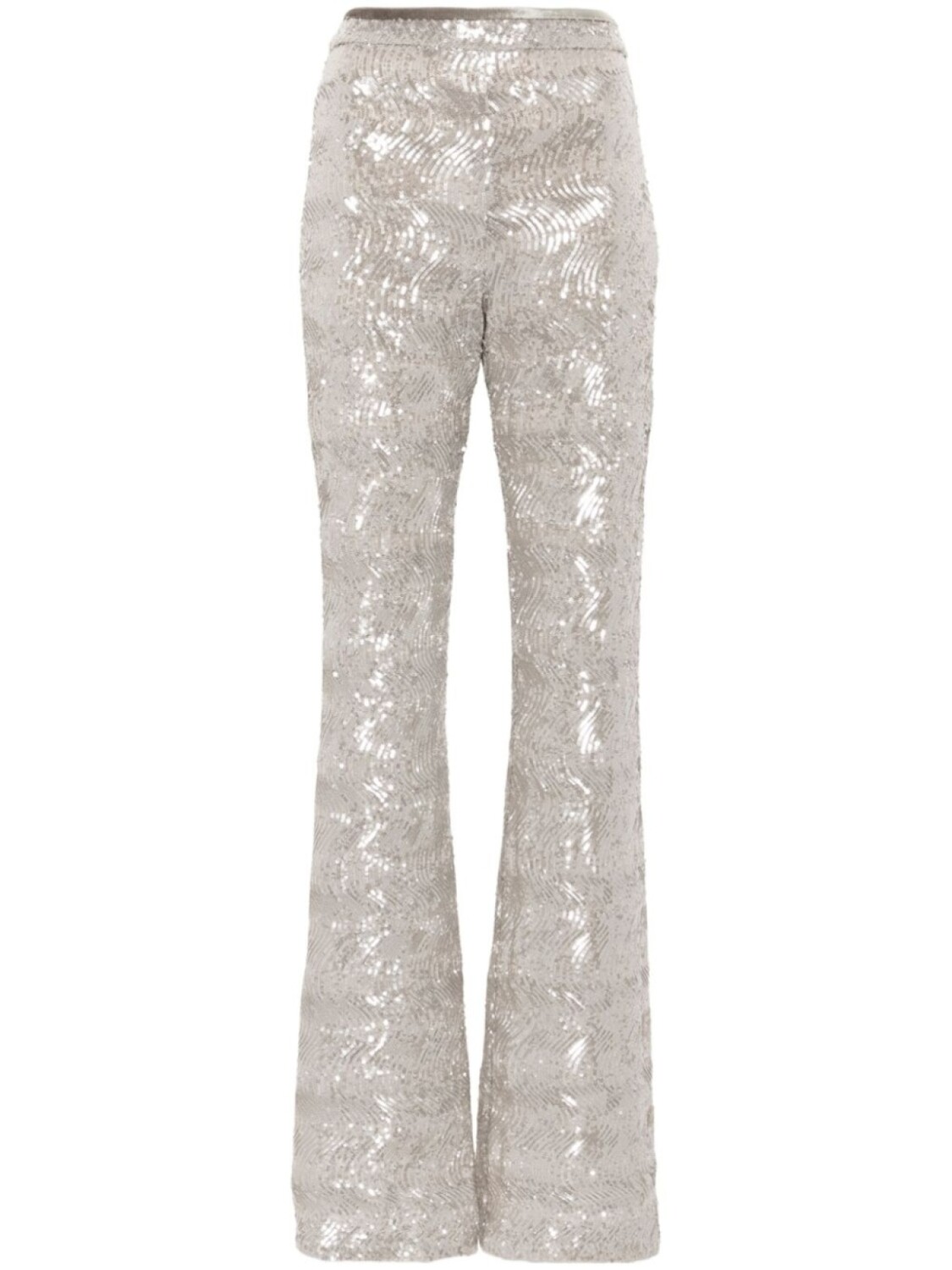 Forte Forte расклешенные брюки с пайетками, серебристый
Forte Forte расклешенные брюки с пайетками, серебристый