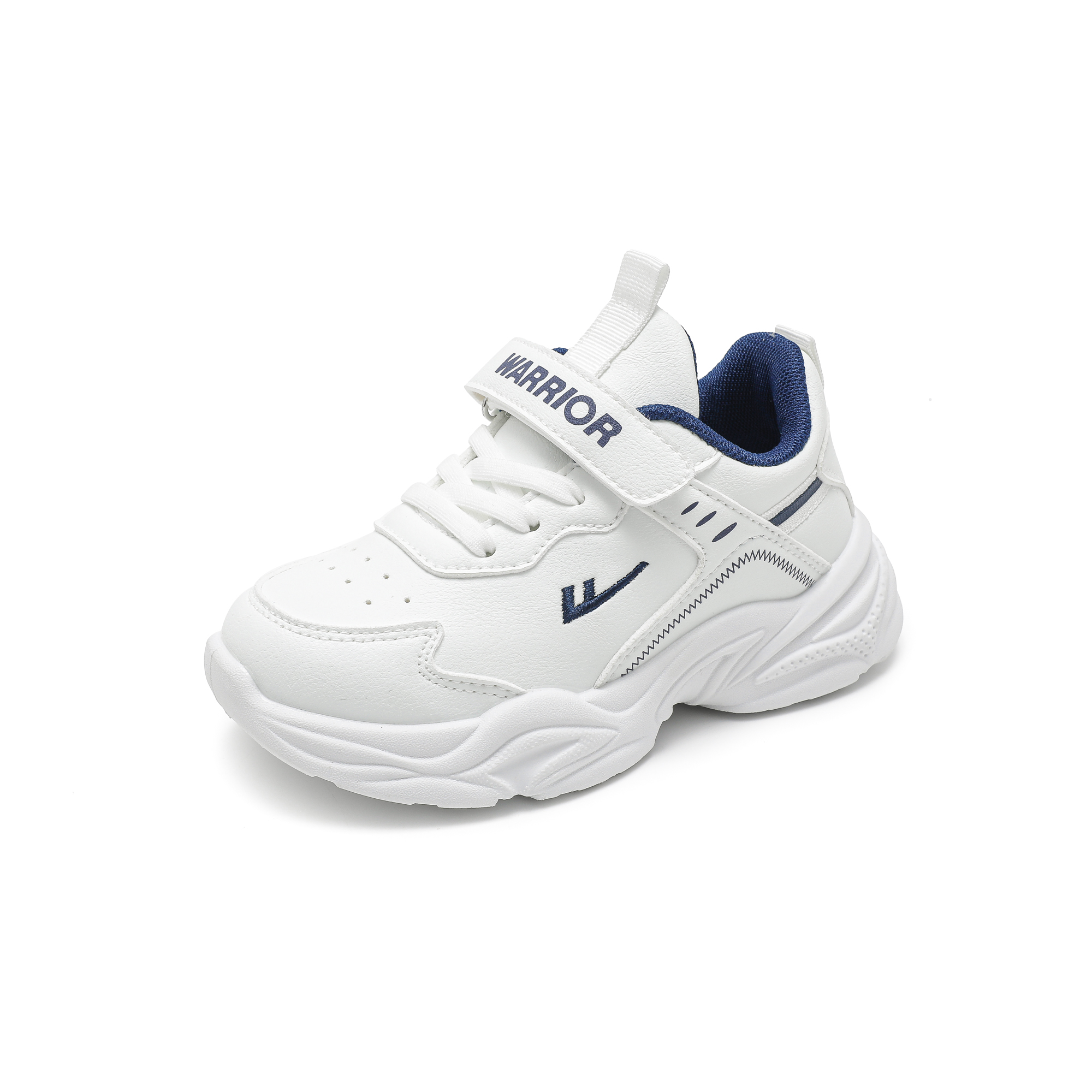 Белые кроссовки Lightweight Cushioning Slip Resistant Anti Kick Low top Casual для детей WARRIOR, белый/синий
Белые кроссовки Lightweight Cushioning Slip Resistant Anti Kick Low top Casual для детей WARRIOR, белый/синий