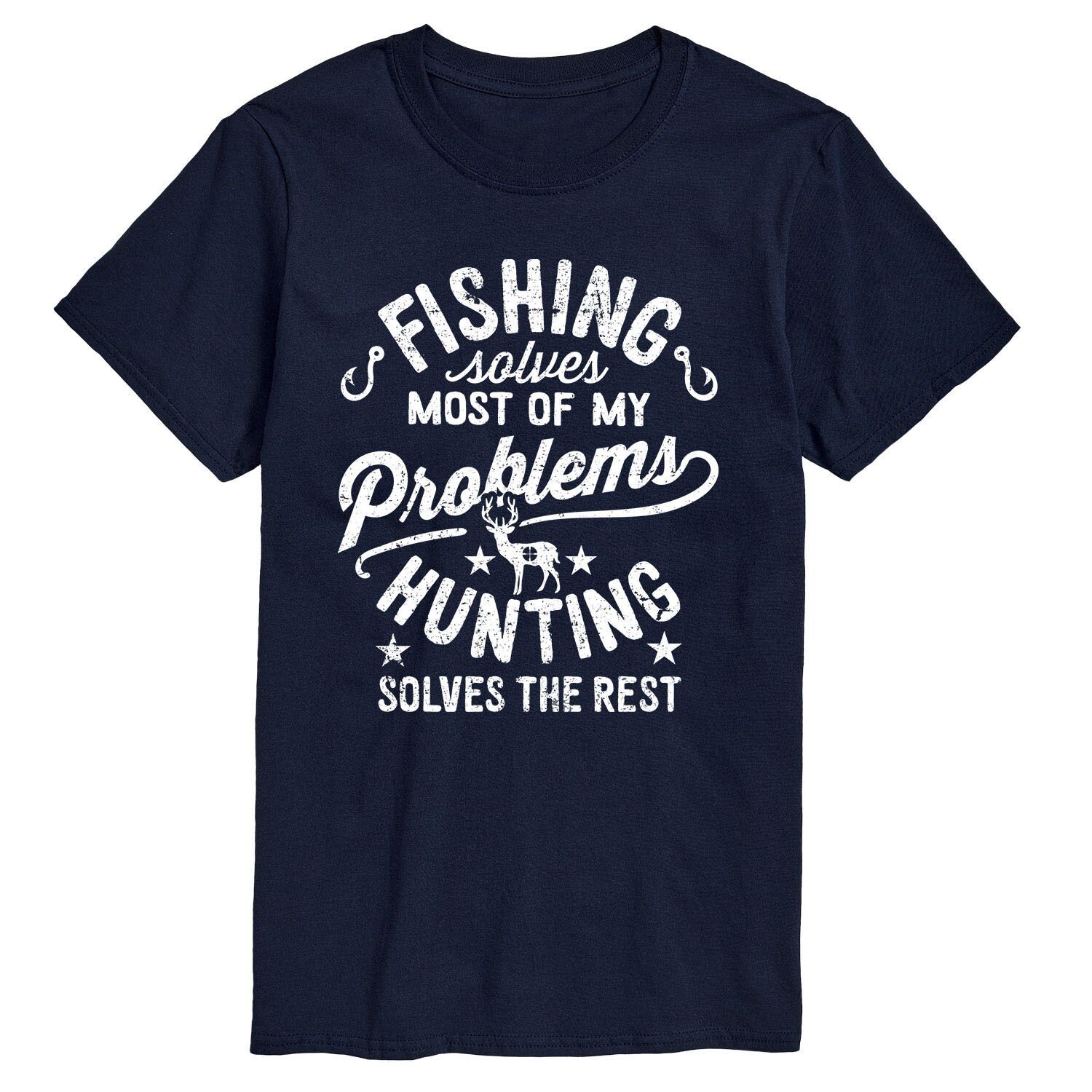 Футболка Big & Tall Fishing Solves Licensed Character, синий
Футболка Big & Tall Fishing Solves Licensed Character, синий