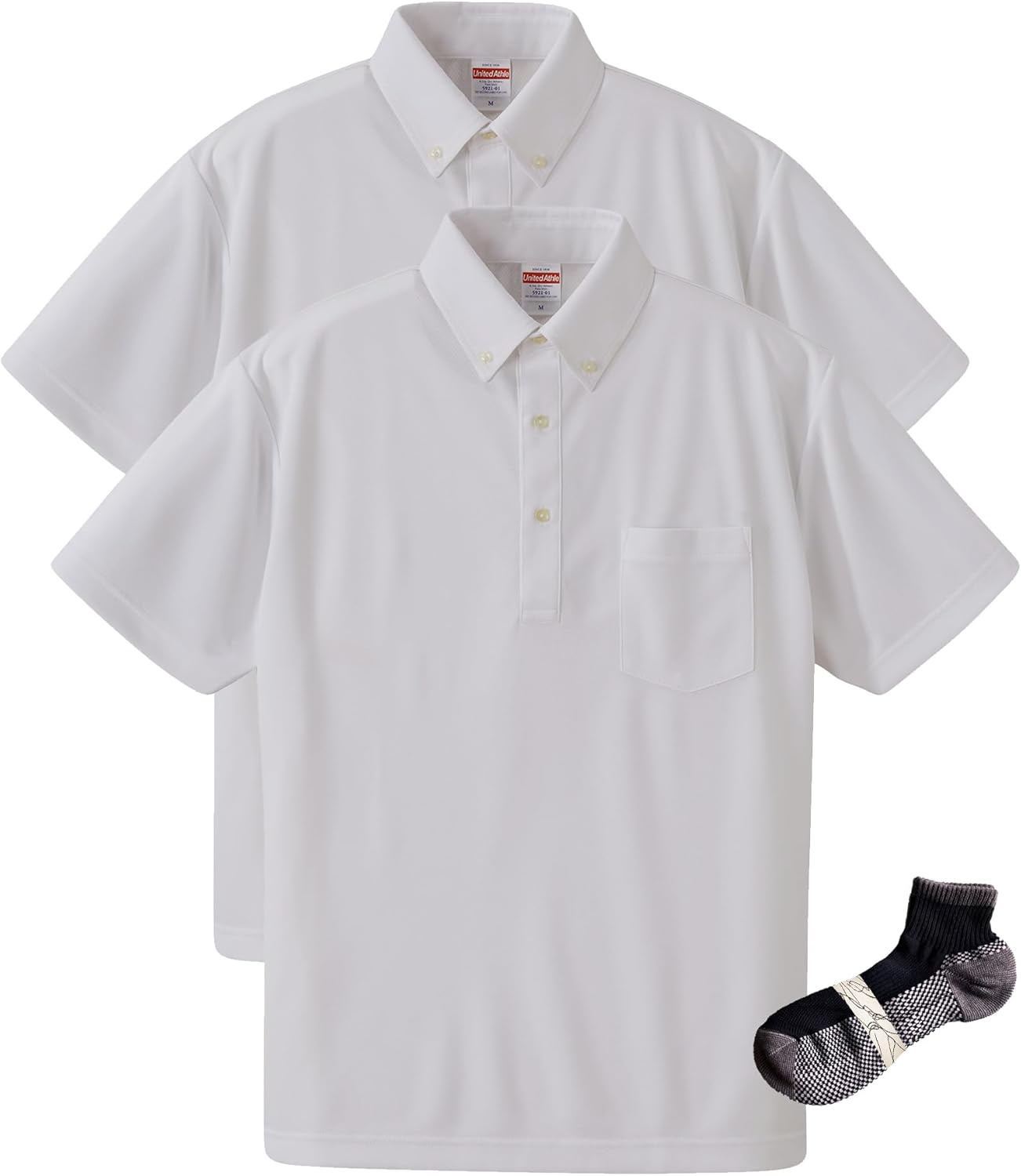 Мужская спортивная рубашка-поло UnitedAthle 592101 Dry с карманами, 113 г (на пуговицах) United Athle, белый
Мужская спортивная рубашка-поло UnitedAthle 592101 Dry с карманами, 113 г (на пуговицах) United Athle, белый