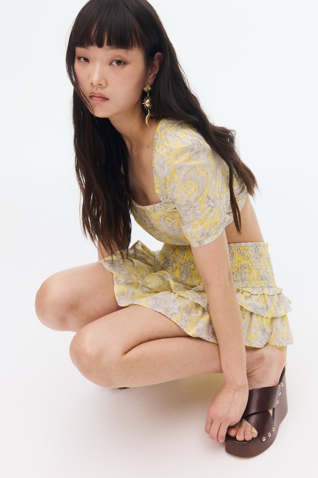 Блузка из хлопка с кружевом H&M, мультиколор
Блузка из хлопка с кружевом H&M, мультиколор