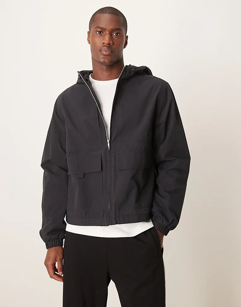 Куртка-ветровка с капюшоном черного цвета ASOS DESIGN, Черный, Куртка-ветровка с капюшоном черного цвета ASOS DESIGN
Куртка-ветровка с капюшоном черного цвета ASOS DESIGN, Черный, Куртка-ветровка с капюшоном черного цвета ASOS DESIGN