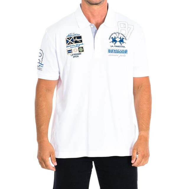 Поло с короткими рукавами tmp313 pk001 мужчина La Martina, белый
Поло с короткими рукавами tmp313 pk001 мужчина La Martina, белый