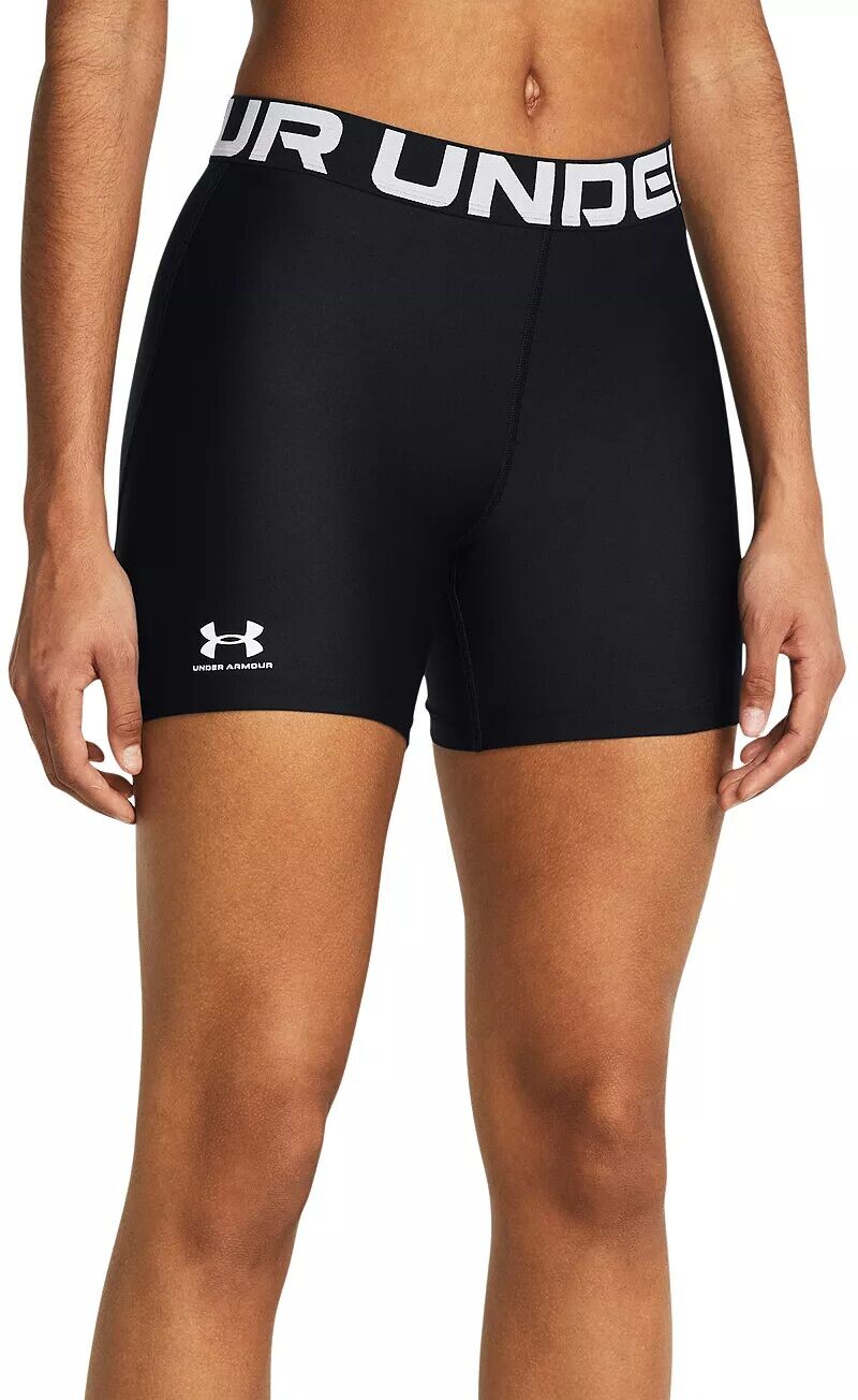 Женские шорты Middy Under Armour HeatGear 5 дюймов, черный
Женские шорты Middy Under Armour HeatGear 5 дюймов, черный