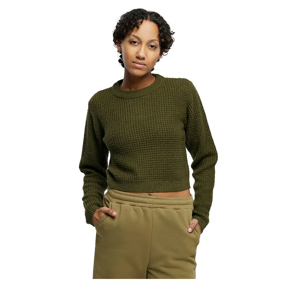 Свитер Urban Classics Short Waffle, зеленый
Свитер Urban Classics Short Waffle, зеленый