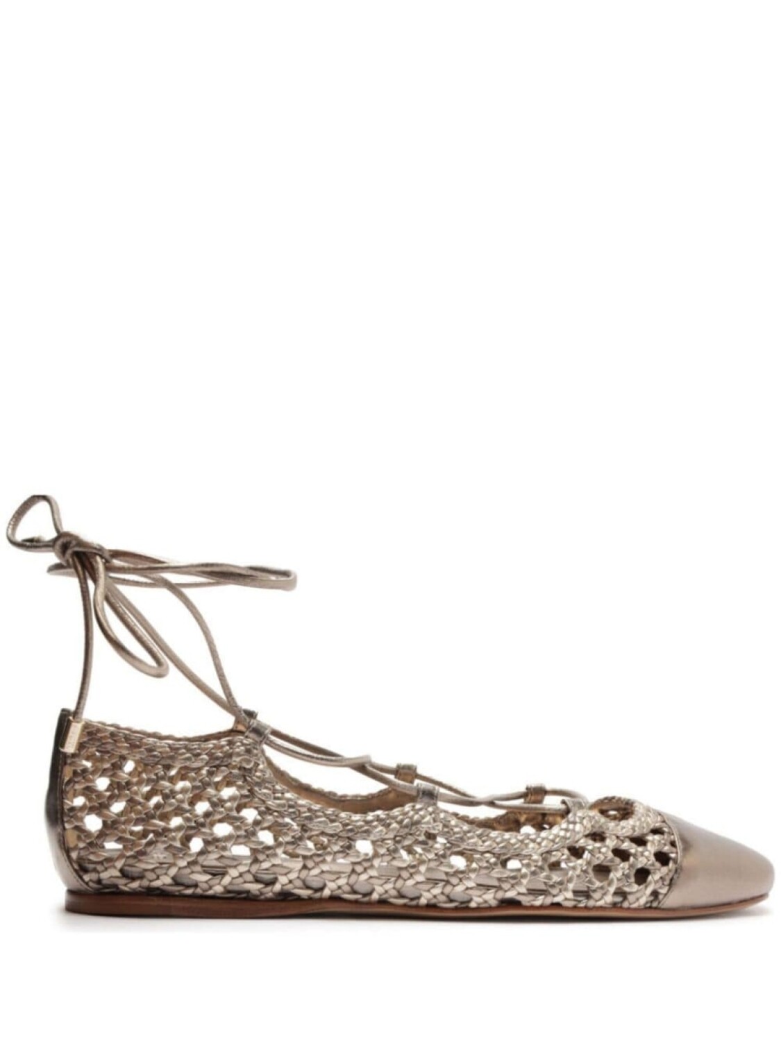 Alexandre Birman балетки Ballerina Tresse на шнуровке, нейтральный цвет
Alexandre Birman балетки Ballerina Tresse на шнуровке, нейтральный цвет