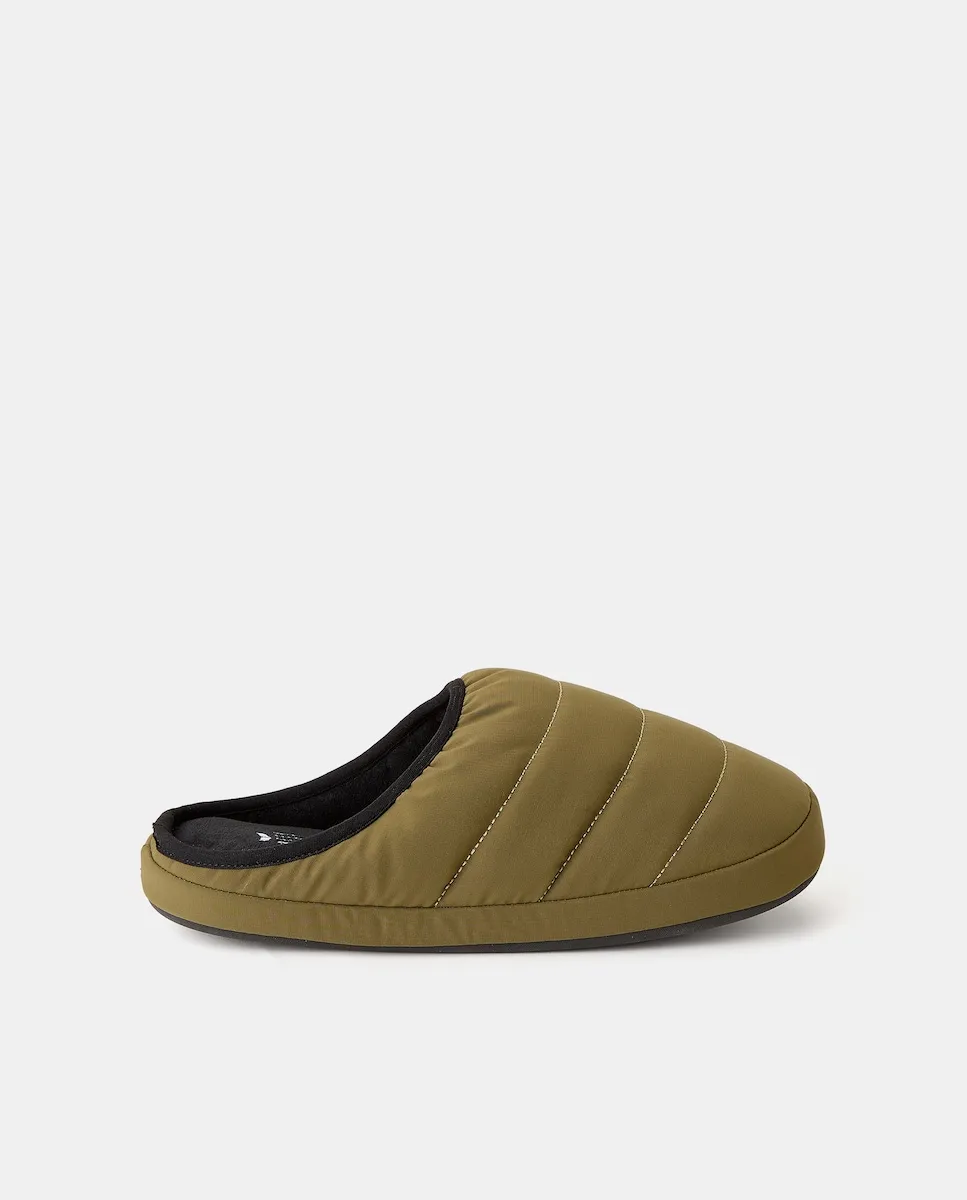 Домашняя тапочка из нейлона с закрытым мыском Green Coast, зеленый
Домашняя тапочка из нейлона с закрытым мыском Green Coast, зеленый