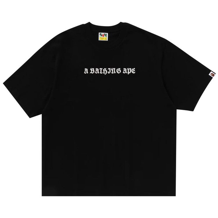 Футболка BAPE Gothic Logo Relaxed Fit Tee, Black
Футболка BAPE Gothic Logo Relaxed Fit Tee, Black
