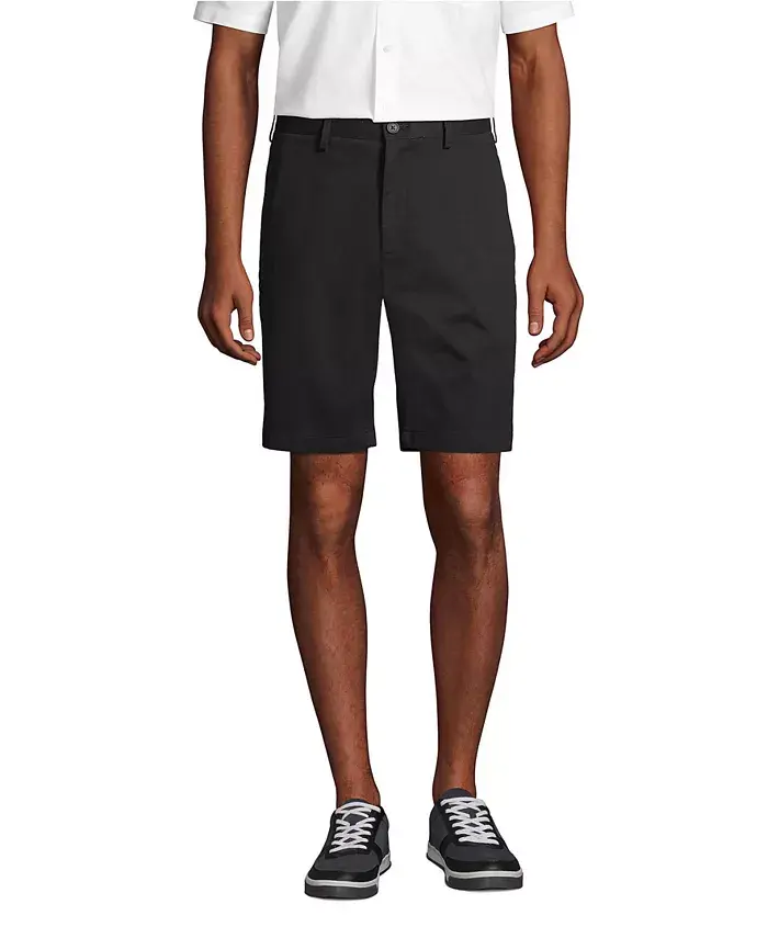 Мужские немнущиеся шорты-чинос Plain Front длиной 9" Lands' End, черный
Мужские немнущиеся шорты-чинос Plain Front длиной 9" Lands' End, черный